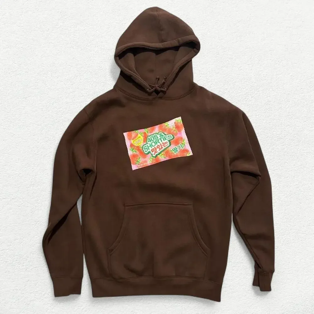 40's & Shorties Gummy Dark Chocolate Fresita Hoodie